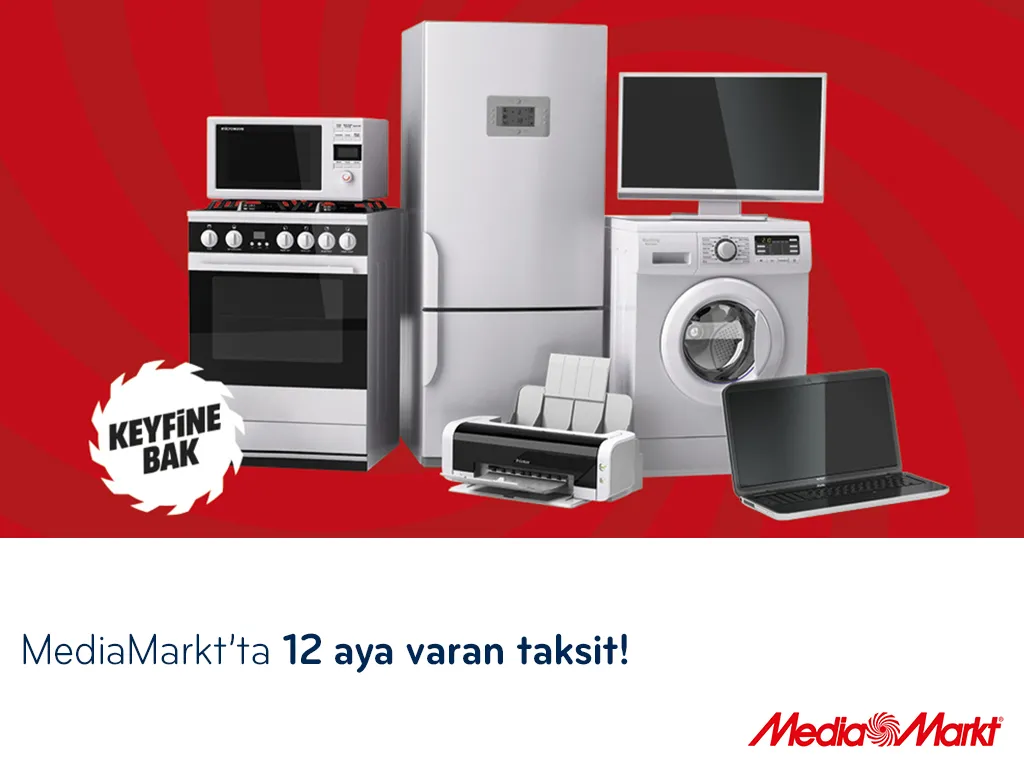 Paraf ile MediaMarkt’ta 12 aya varan taksit!