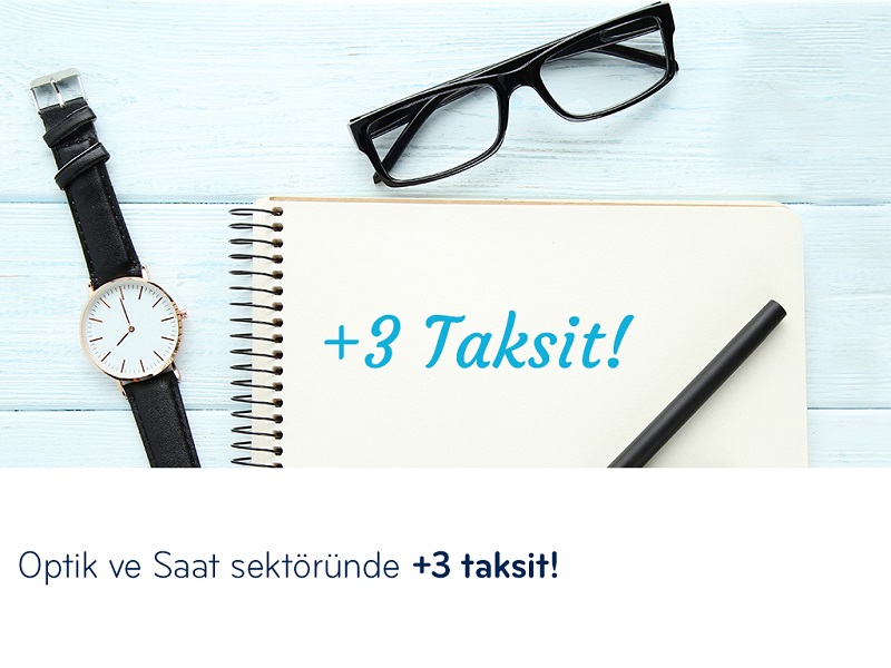 Paraf ile Optik ve Saat sektöründe +3 taksit fırsatı! Paraf ile Optik ve Saat sektöründe +3 taksit fırsatı!