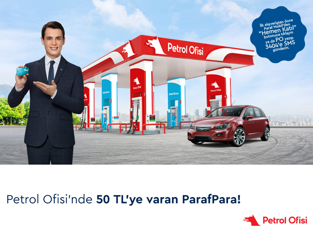 Petrol Ofisi'nde 50 TL'ye varan ParafPara Fırsatı! Petrol Ofisi'nde 50 TL'ye varan ParafPara Fırsatı!