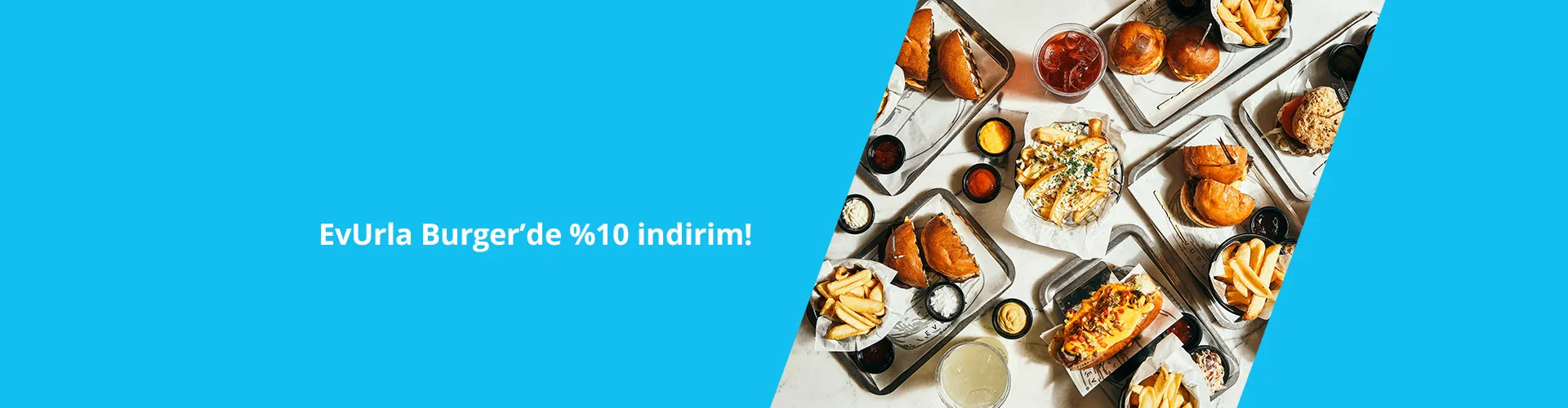 Paraf Platinum ile EvUrla Burger'de %10 indirim