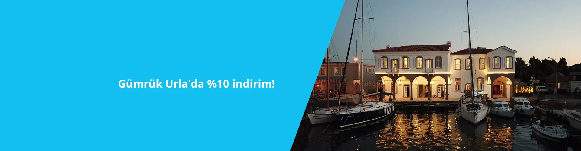 Paraf Platinum ile Gümrük Urla'da %10 indirim