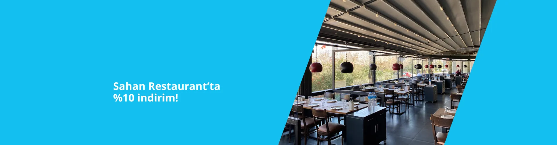Paraf Platinum İndirimi: Sahan Restaurant'ta %10!