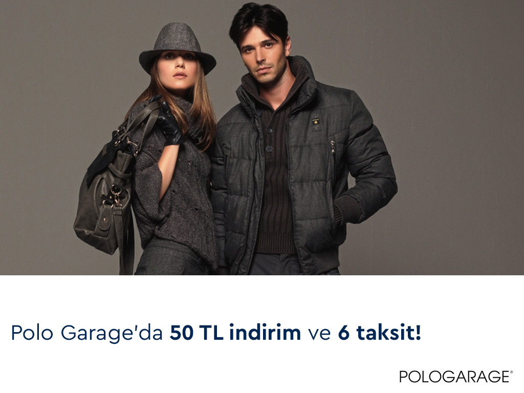 Paraf ile Polo Garage’da 50 TL İndirim ve 6 Taksit Fırsatı! Paraf ile Polo Garage’da 50 TL İndirim ve 6 Taksit Fırsatı!