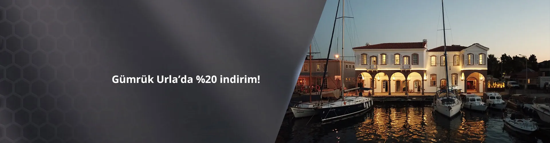 Paraf Premium ile Gümrük Urla'da %20 indirim