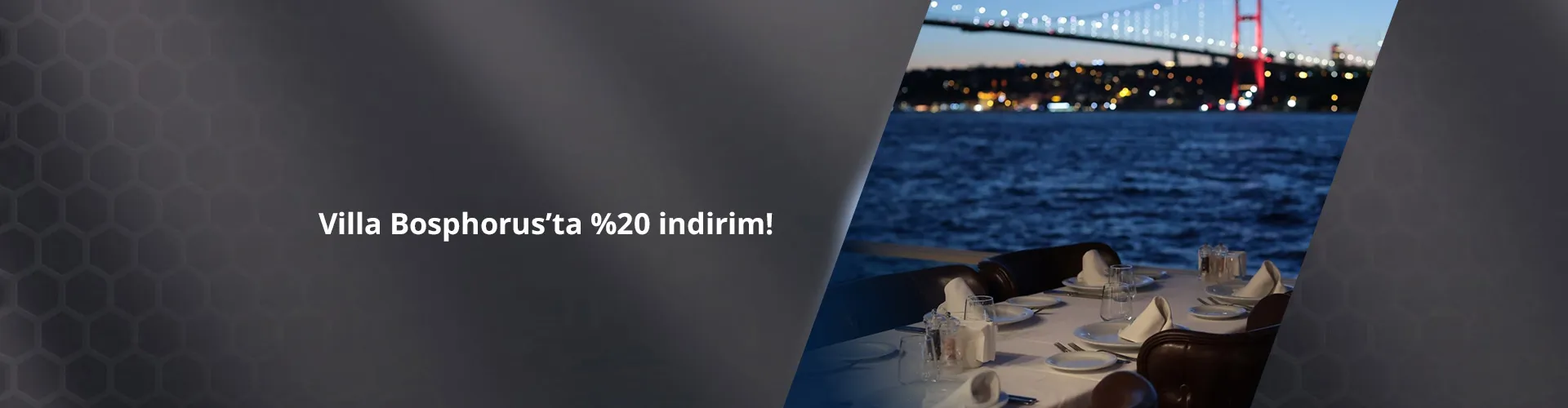 Paraf Premium ile Villa Bosphorus'ta %20 İndirim