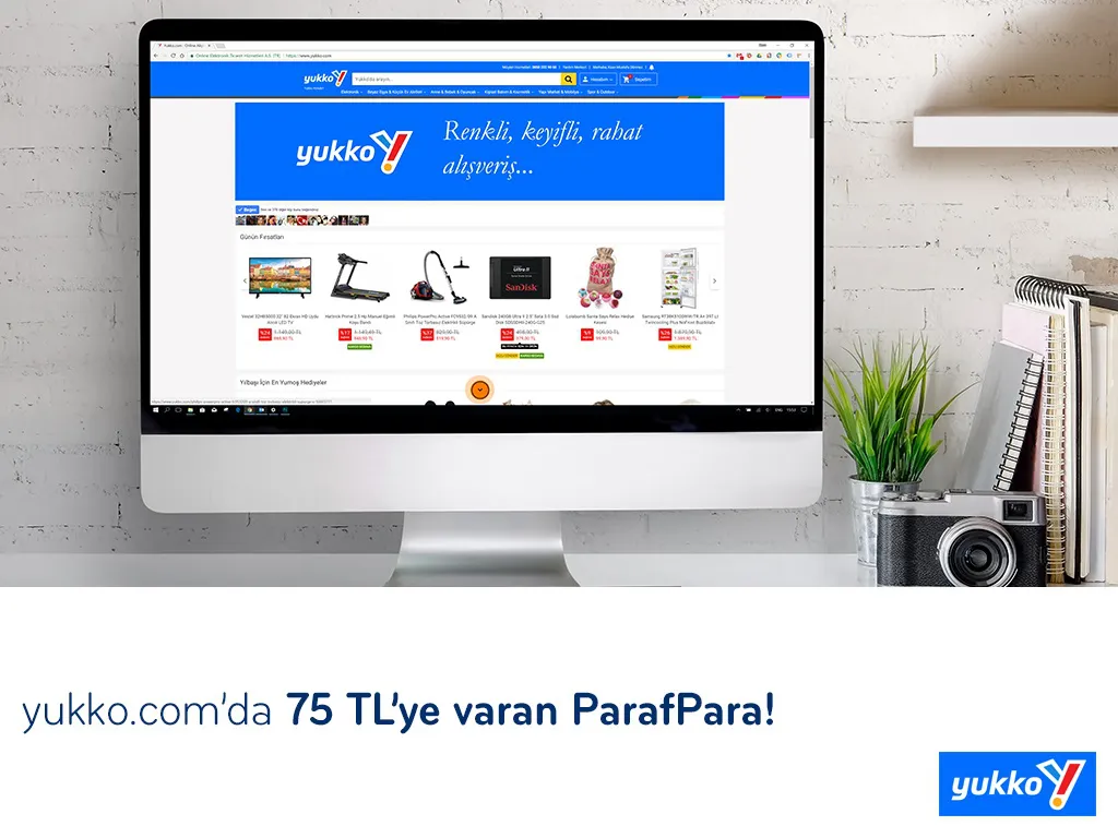 Paraf ile yukko.com’da 75TL’ye Varan ParafPara!