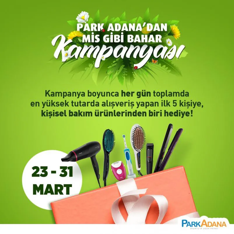 Park Adana'dan Mis Gibi Bahar Kampanyası!