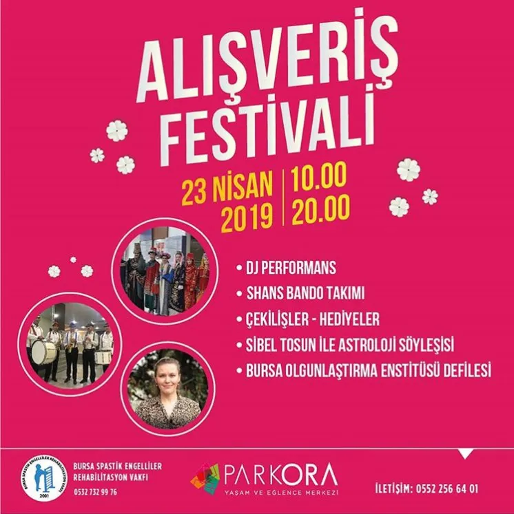 Parkora 23 Nisan Alışveriş Festivali!