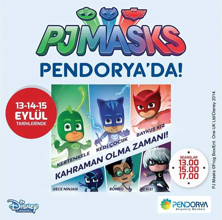 Pendorya'da Pijamaskeliler'le Kahraman Olma Zamanı!