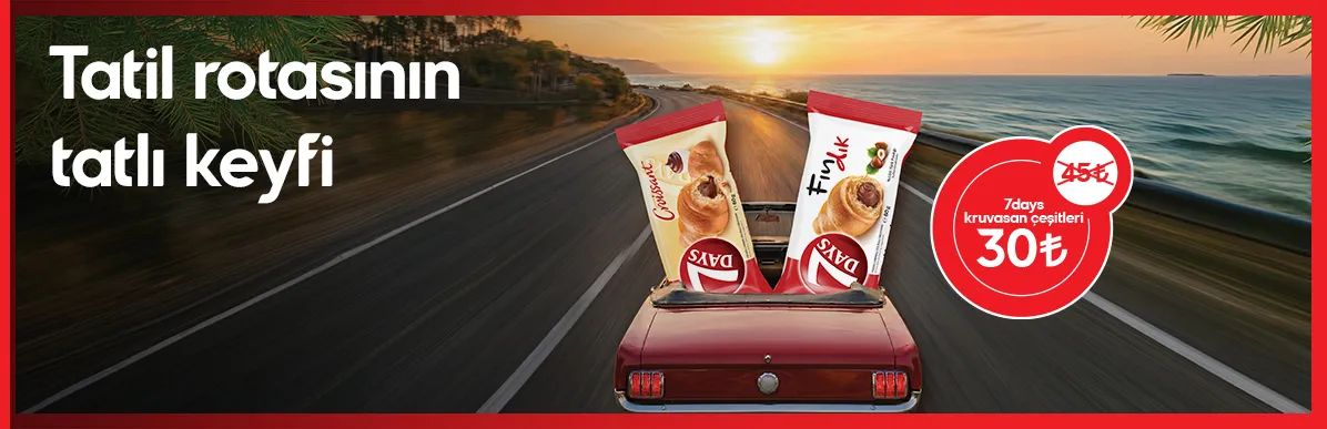 Petrolofisi & 7Days Kruvasan Kampanyası - Fırsatı Kaçırma!
