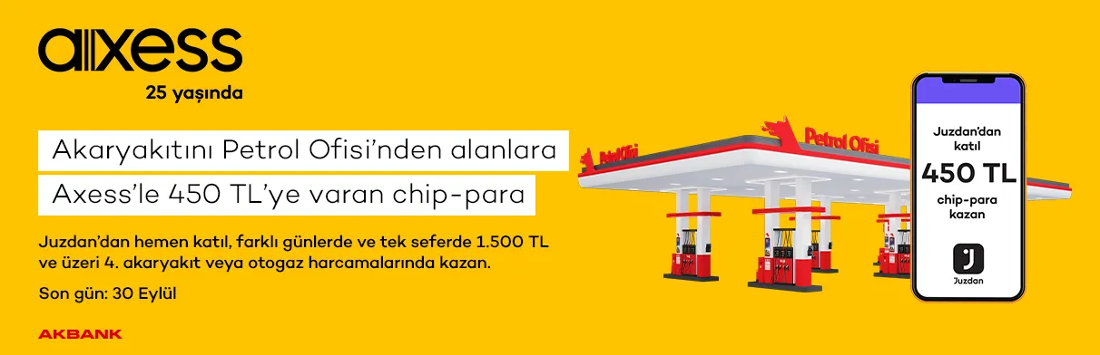 Petrolofisi Axess Kampanyası: 450 TL Chip-Para!