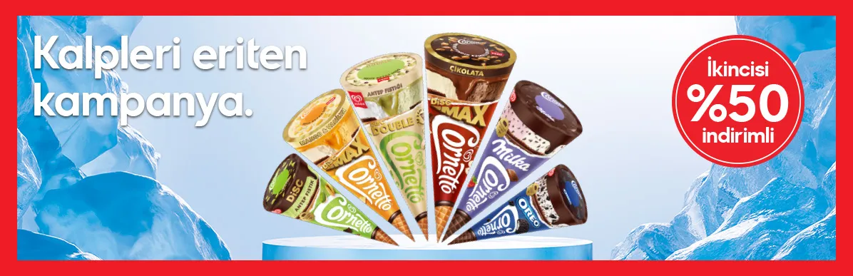 Petrolofisi Cornetto Disc Kampanyası - %50 İndirim