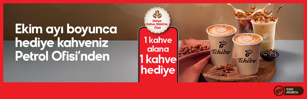 Petrol Ofisi Kahve Kampanyası | Tchibo'dan Hediye