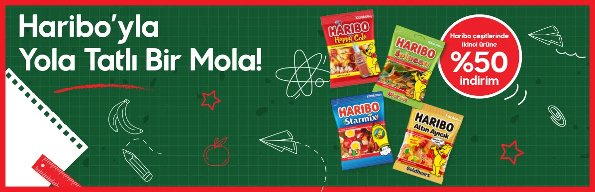 Petrolofisi'nden Haribo Kampanyası: 2. Ürün %50