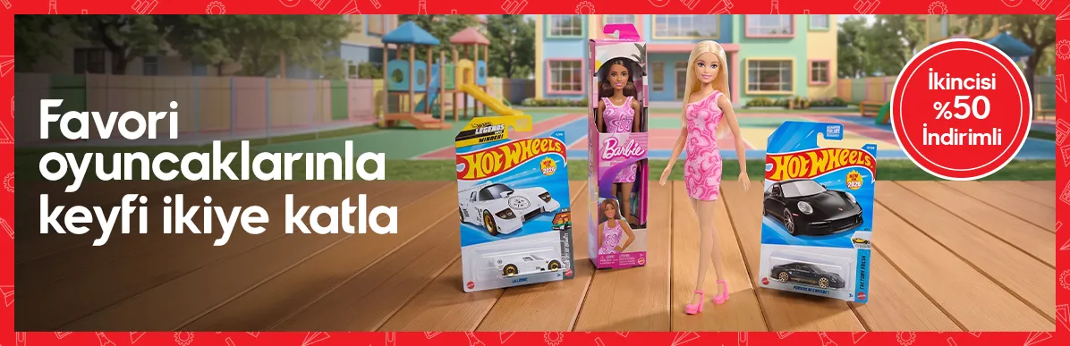 Petrolofisi Hot Wheels & Barbie Kampanyası - %50 İndirim!