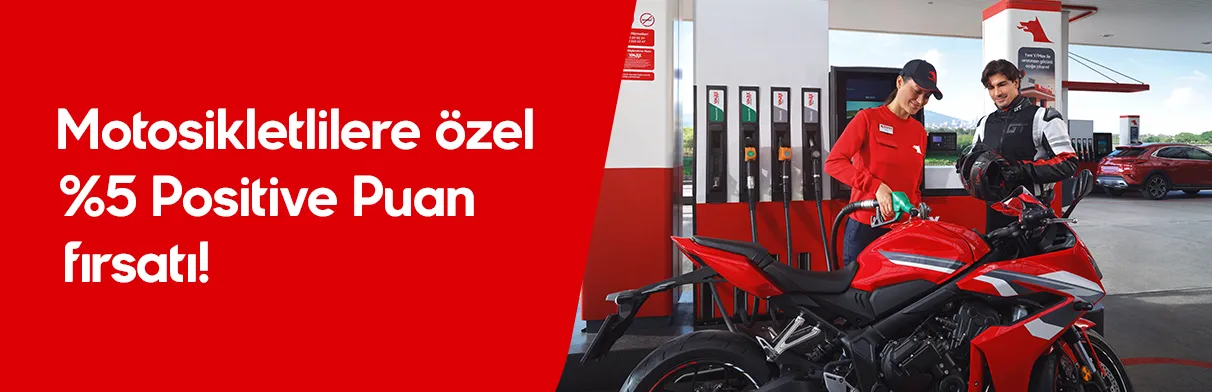Petrol Ofisi Positive Puan Kampanyası - Motosiklet Sürücülerine Özel