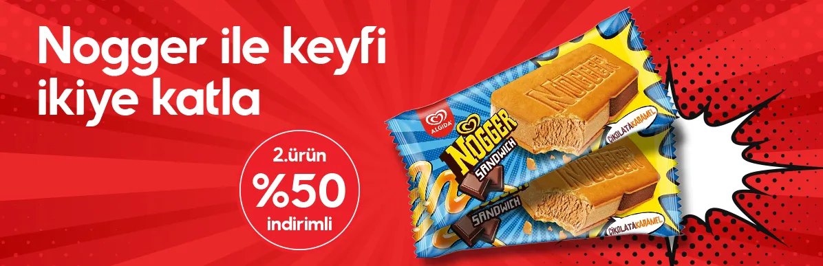Petrolofisi'nden Nogger Dondurma Çeşitlerine Kaçırılmayacak Fırsat: 2'si %50 İndirim!