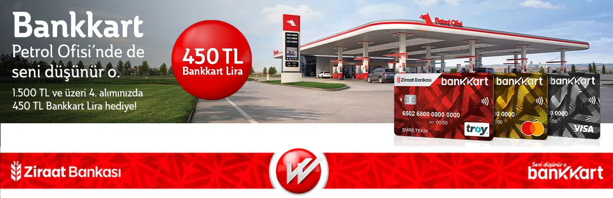 Petrol Ofisi'nde 450 TL Lira Hediye Kampanyası