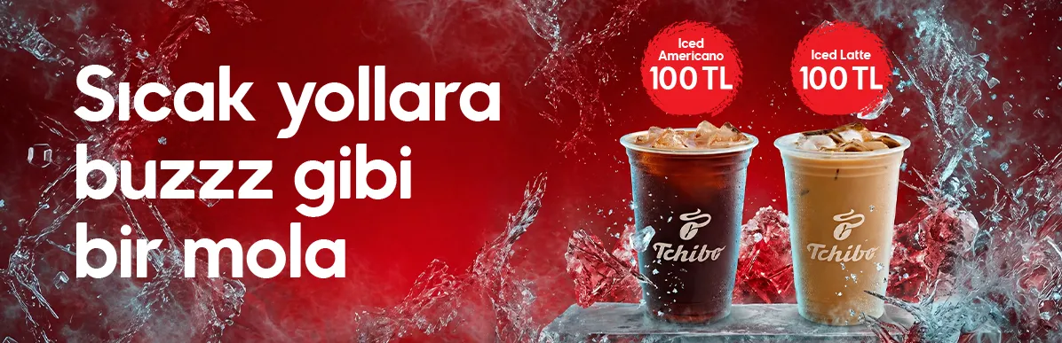 Tchibo Amerika ve Latte İndirimi: Ice Americano & Ice Latte Sadece 100 TL!