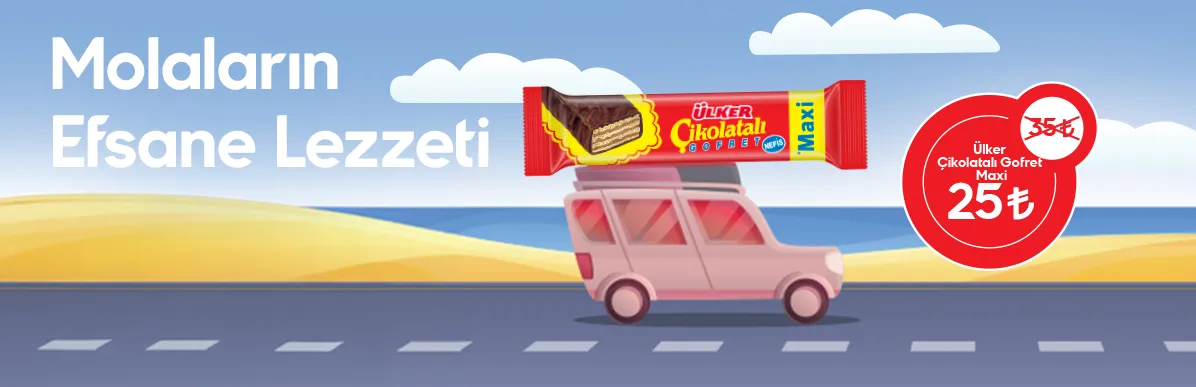 Ülker Maxi Gofret Kampanyası - Petrolofisi ile Fırsat!
