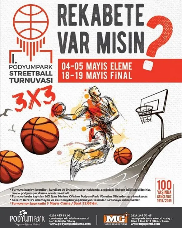 PodyumPark Streetball Turnuvası