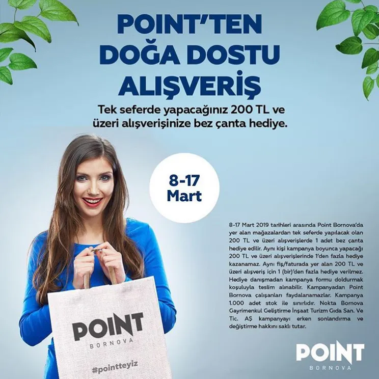 Point'ten Doğa Dostu Alışveriş!
