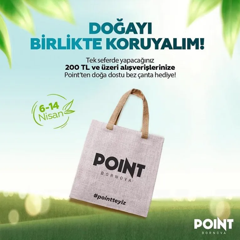 Point Bornova Doğayı Birlikte Koruyalım Kampanyası!