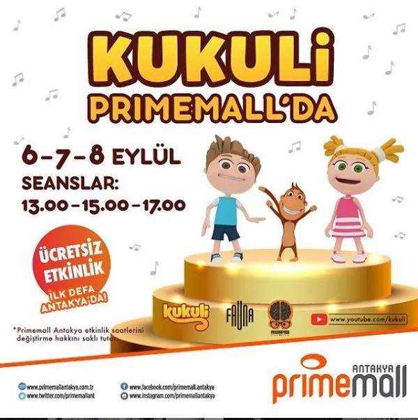Primemall Antakya Kukuli Müzikal Etkinliği! Primemall Antakya Kukuli Müzikal Etkinliği!