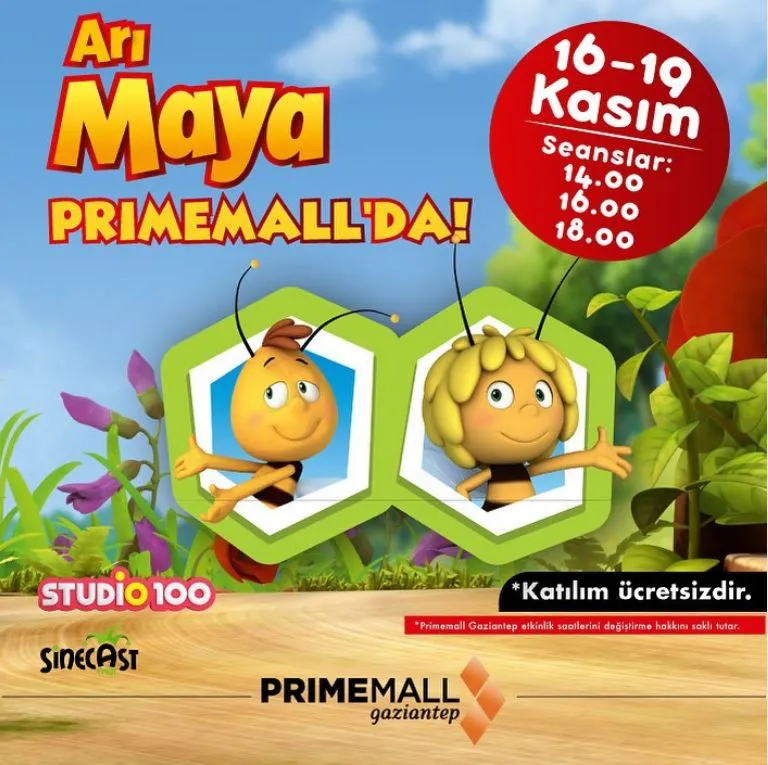Arı Maya Primemall Gaziantep’te! Arı Maya Primemall Gaziantep’te!