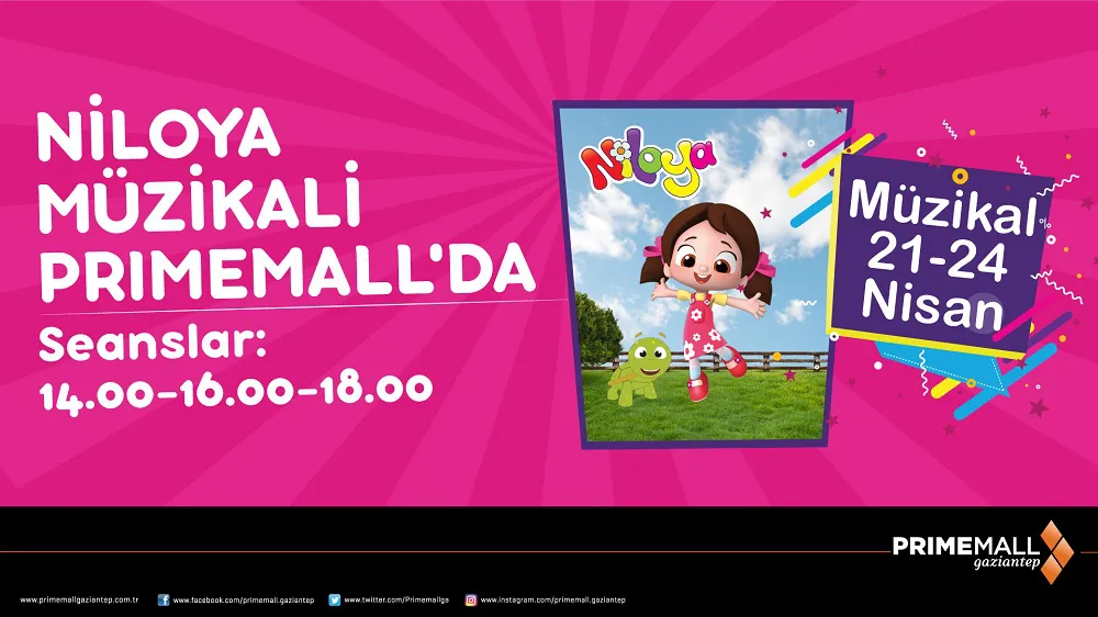 Niloya Müzikali Primemall Gaziantep'te!