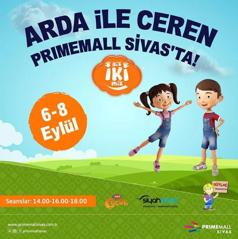 Primemall Sivas Arda ile Ceren Müzikal Gösterisi! Primemall Sivas Arda ile Ceren Müzikal Gösterisi!