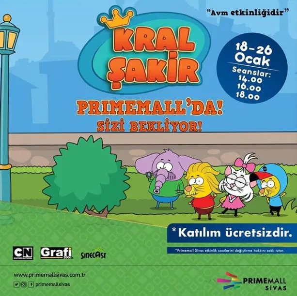 Primemall Sivas Kral Şakir Müzikal Etkinliği!