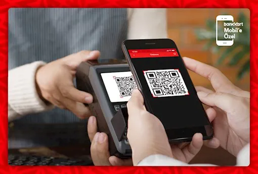 QR ile Ödemelerinize Toplam 100 TL Bankkart Lira
QR ile Ödemelerinize Toplam 100 TL Bankkart Lira
