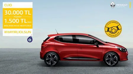 Renault Clio HB Nisan Fırsatları!