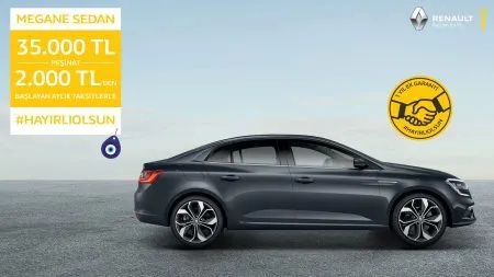 Renault MEGANE Sedan Nisan Fırsatları! Renault MEGANE Sedan Nisan Fırsatları!