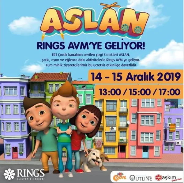 ASLAN Rings AVM'ye geliyor! ASLAN Rings AVM'ye geliyor!