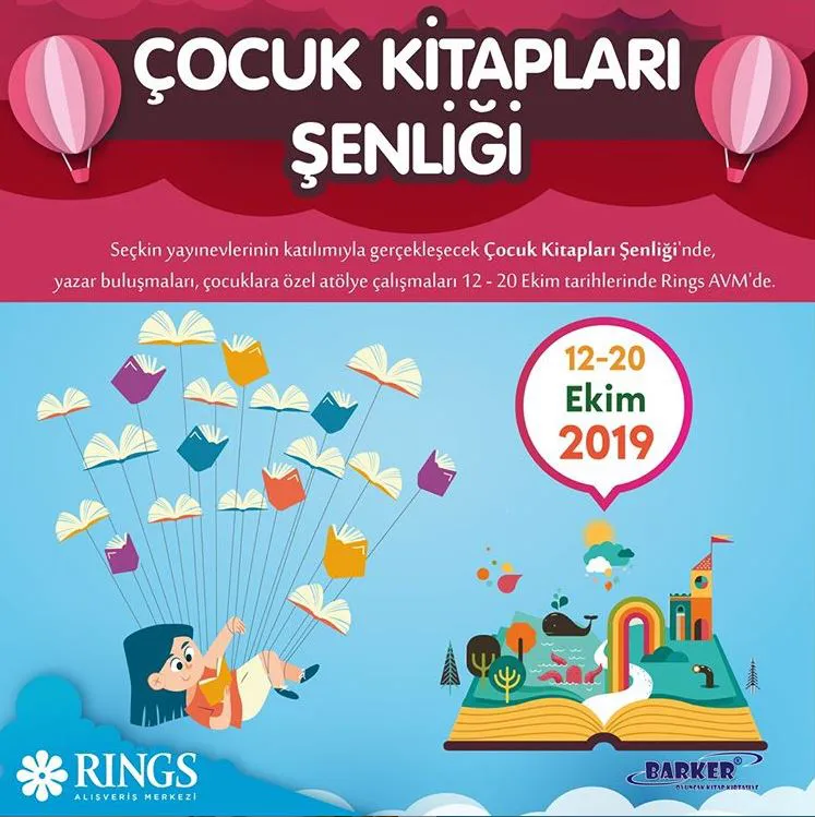 Rings AVM Çocuk Kitapları Şenliği!