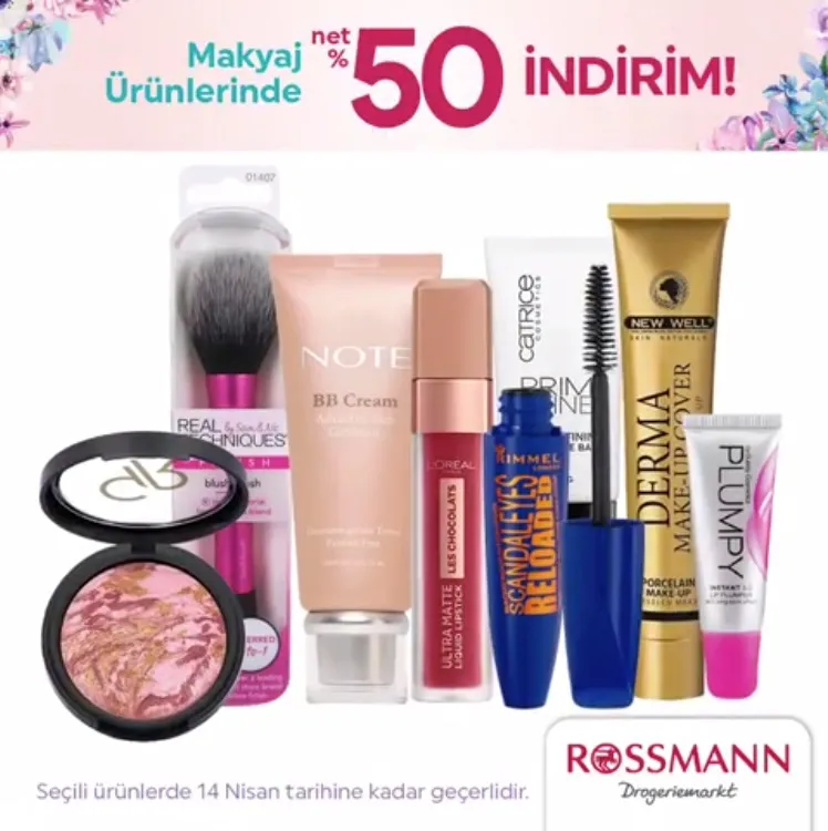 Baharın gelişini Rossmann'da kutluyoruz! Baharın gelişini Rossmann'da kutluyoruz!