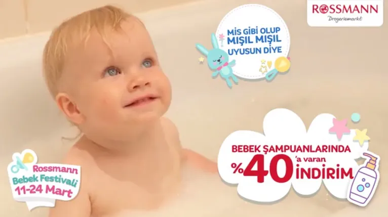 Rossmann'da Bebek Festivali Başladı! Rossmann'da Bebek Festivali Başladı!