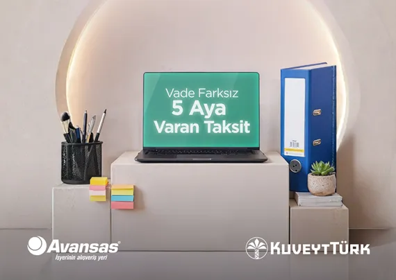 Avansas'ta Sağlam Kart ile Taksit Fırsatı!