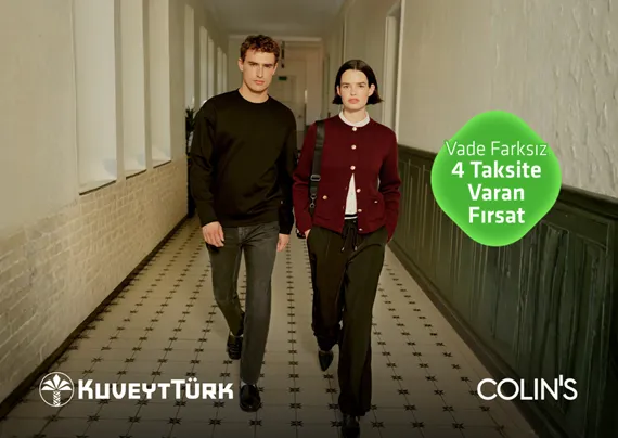 Colin's Taksit Kampanyası: Sağlam Kart ile Vade Farksız 4T