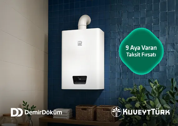Demirdöküm'den 9 Aya Varan Taksit Fırsatı! Sağlam Kart ile Avantajlı Alışveriş