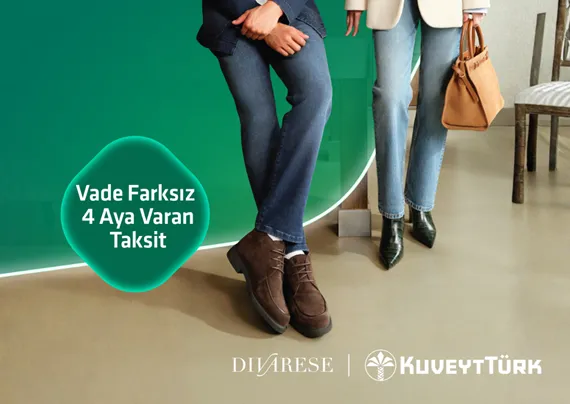 Sağlam Kart ile Divarese’de Vade Farksız 4 Aya Varan Taksit Fırsatı!