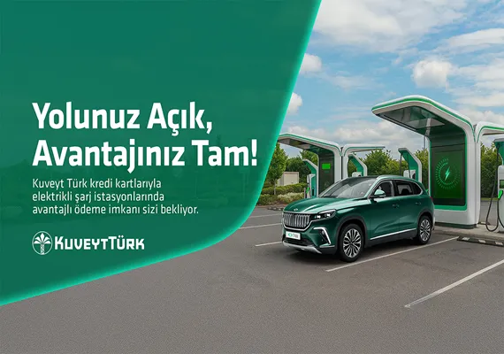 Kuveyt Türk Şarj Kampanyası: Elektrikli Araçlara Özel İndirim
