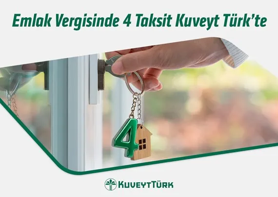 Sağlam Kart ile Emlak Vergisi Ödemelerinizde Vade Farksız 4 Taksit!