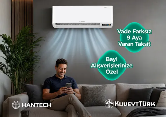 Hantech'te Sağlam Kart ile Vade Farksız Taksit!