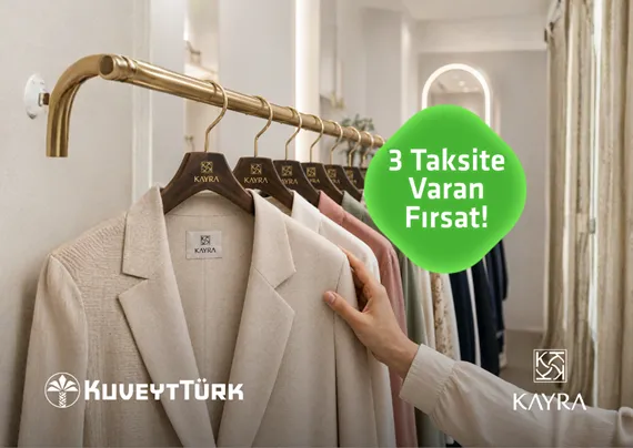 Kayra'da Sağlam Kart ile Vade Farksız Taksit!