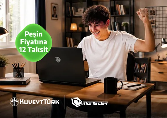 Monster Notebook'ta Sağlam Kart ile Vade Farksız Taksit
