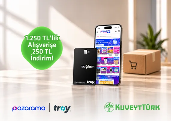 Pazarama'da Sağlam Kart ile İndirim ve Üyelik