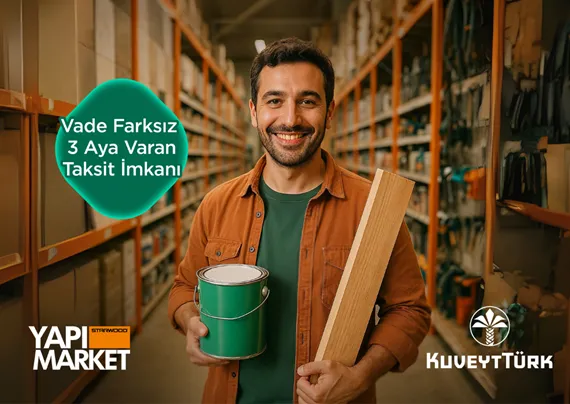 Sağlam Kart ile Starwood Yapı Market‘te Vade Farksız 3 Aya Varan Taksit Fırsatı!